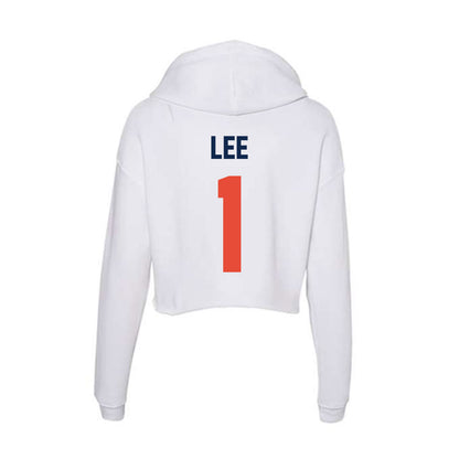 Illinois - NCAA Women's Soccer : Isabella Lee - Women's Crop Fleece Hooded Sweatshirt-1