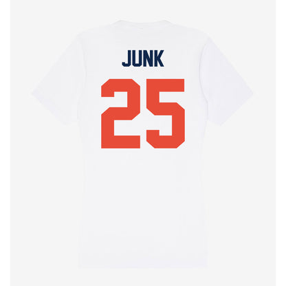 Illinois - NCAA Women's Soccer : Cailynn Junk - Women's V-Neck T-Shirt-1