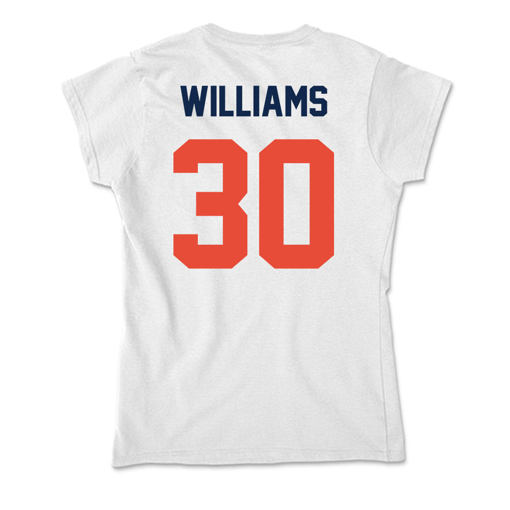Illinois - NCAA Football : Tony Williams - Soft Style Women’s T-Shirt-1