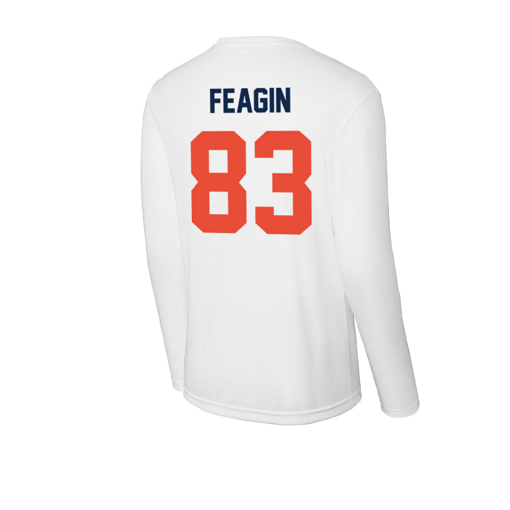 Illinois - NCAA Football : Kaden Feagin - Activewear Long Sleeve T-Shirt-1
