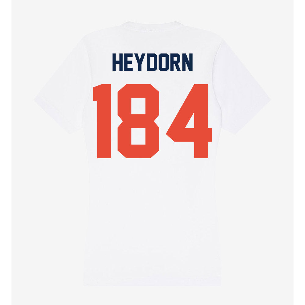 Illinois - NCAA Wrestling : Charlie Heydorn - Women's V-Neck T-Shirt-1