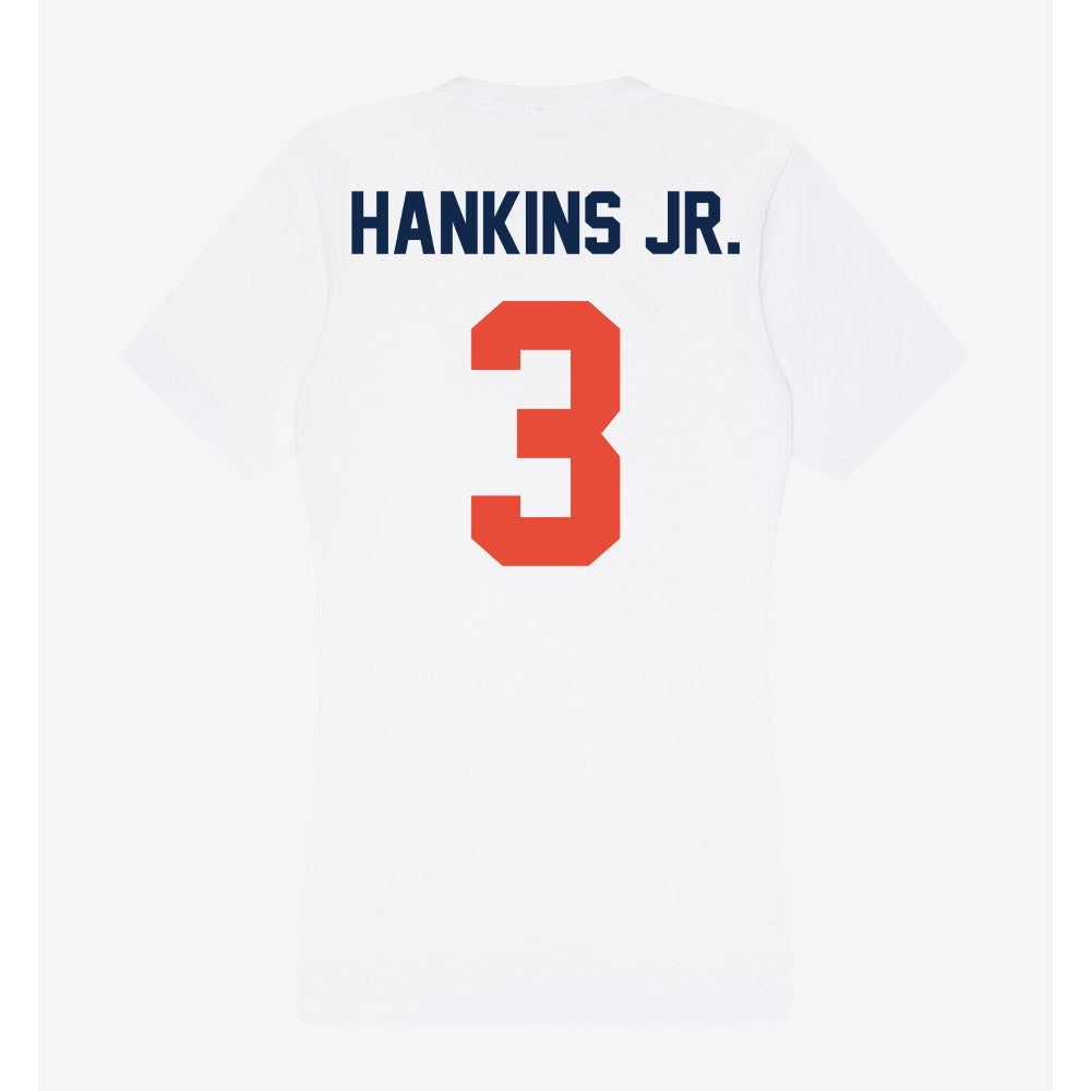 Illinois - NCAA Football : Nick Hankins Jr. - Women's V-Neck T-Shirt-1
