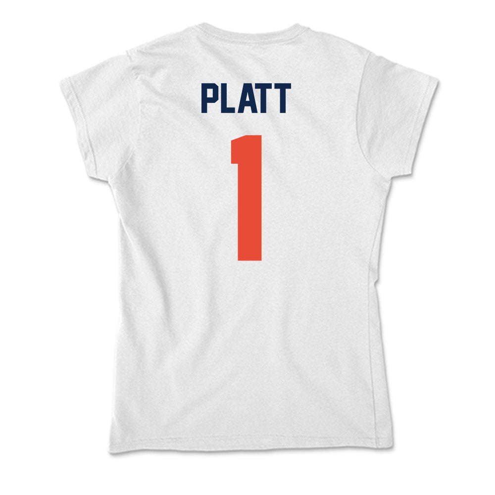 Illinois - NCAA Football : Jayshon Platt - Soft Style Women’s T-Shirt-1