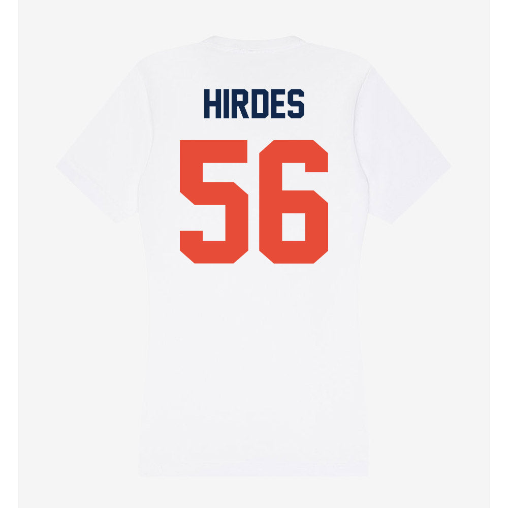 Illinois - NCAA Football : JJ Hirdes - Women's V-Neck T-Shirt-1