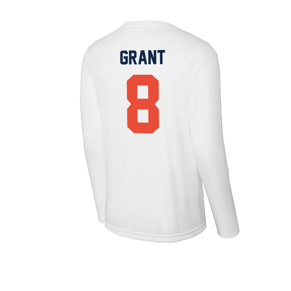 Illinois - NCAA Football : Davon Grant - Activewear Long Sleeve T-Shirt-1