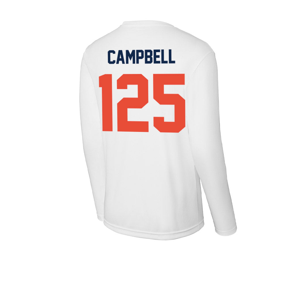 Illinois - NCAA Wrestling : Cj Campbell - Activewear Long Sleeve T-Shirt-1