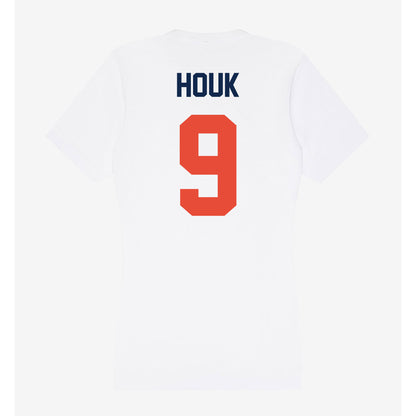 Illinois - NCAA Women's Soccer : Presli Houk - Women's V-Neck T-Shirt-1