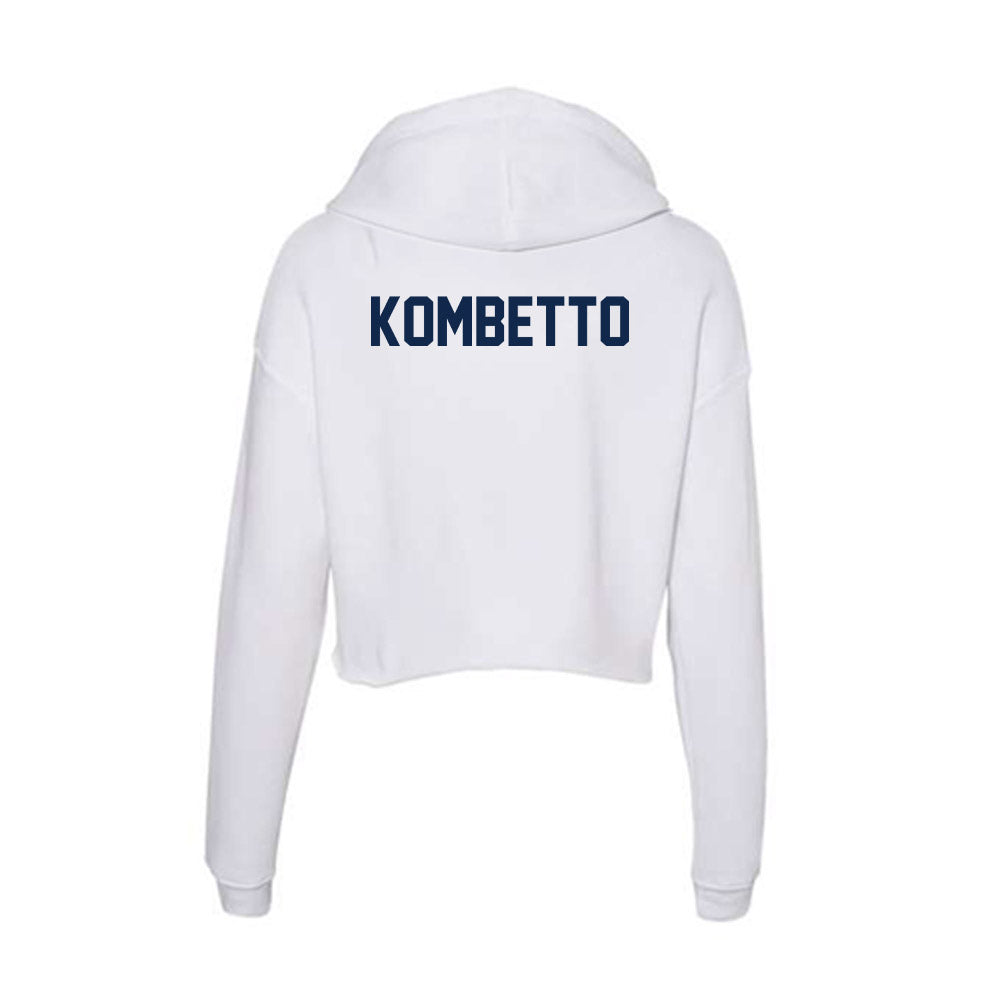 Illinois - NCAA Women's Track & Field : Grace Kombetto - Women's Crop Fleece Hoodie-1