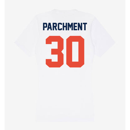 Illinois - NCAA Women's Basketball : Cearah Parchment - Women's V-Neck T-Shirt-1