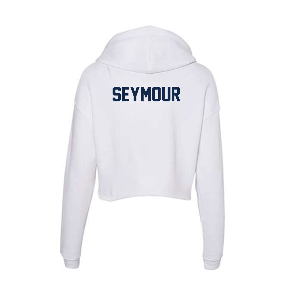 Illinois - NCAA Women's Gymnastics : Hayden Seymour - Women's Crop Fleece Hoodie-1