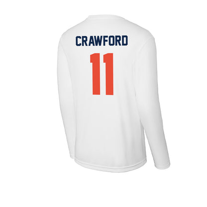 Illinois - NCAA Softball : Christina Crawford - Activewear Long Sleeve T-Shirt-1