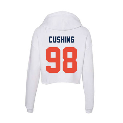 Illinois - NCAA Softball : Ella Cushing - Women's Crop Fleece Hoodie-1