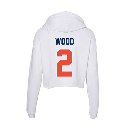 Illinois - NCAA Women's Soccer : Ryleigh Wood - Women's Crop Fleece Hooded Sweatshirt-1