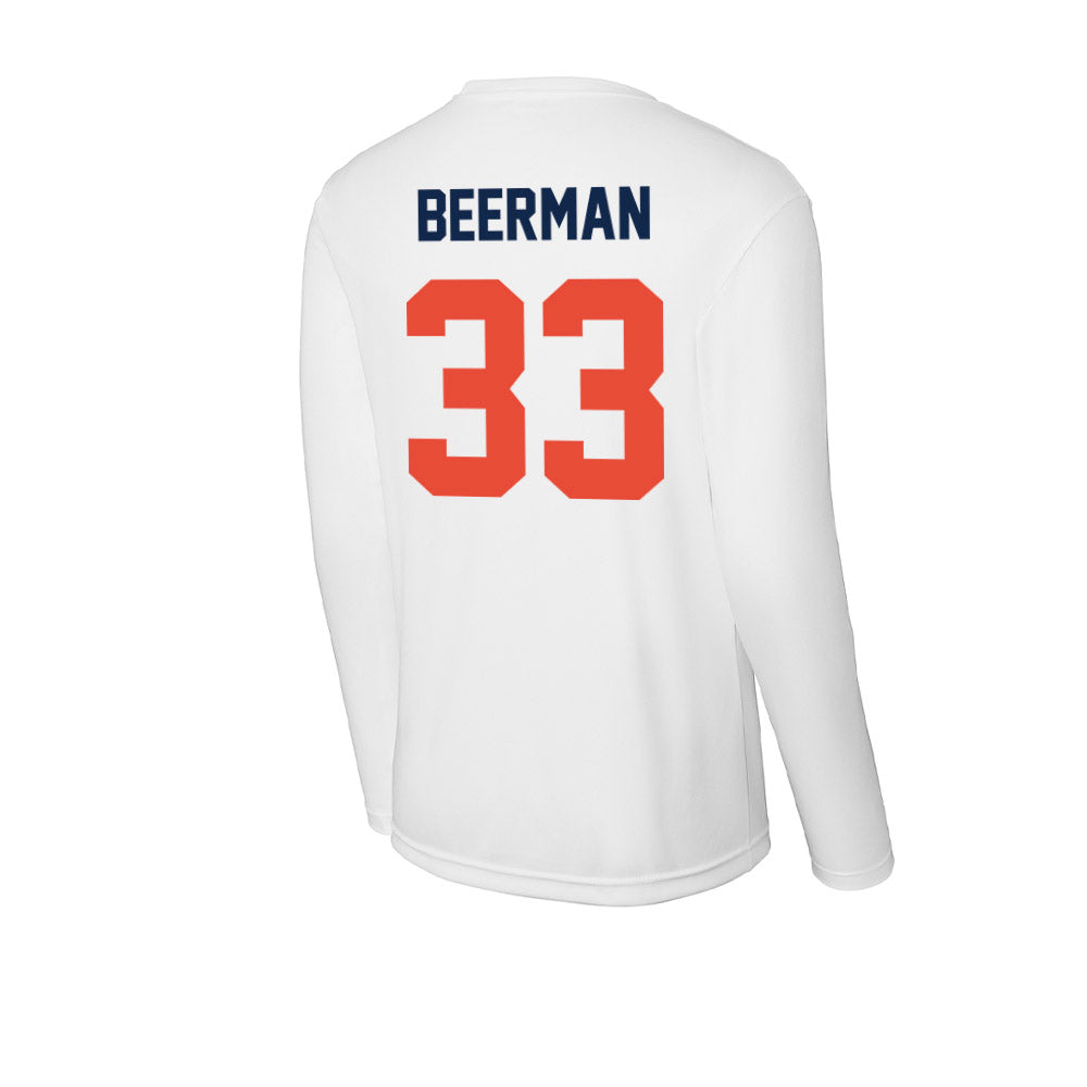 Illinois - NCAA Football : Grant Beerman - Activewear Long Sleeve T-Shirt-1