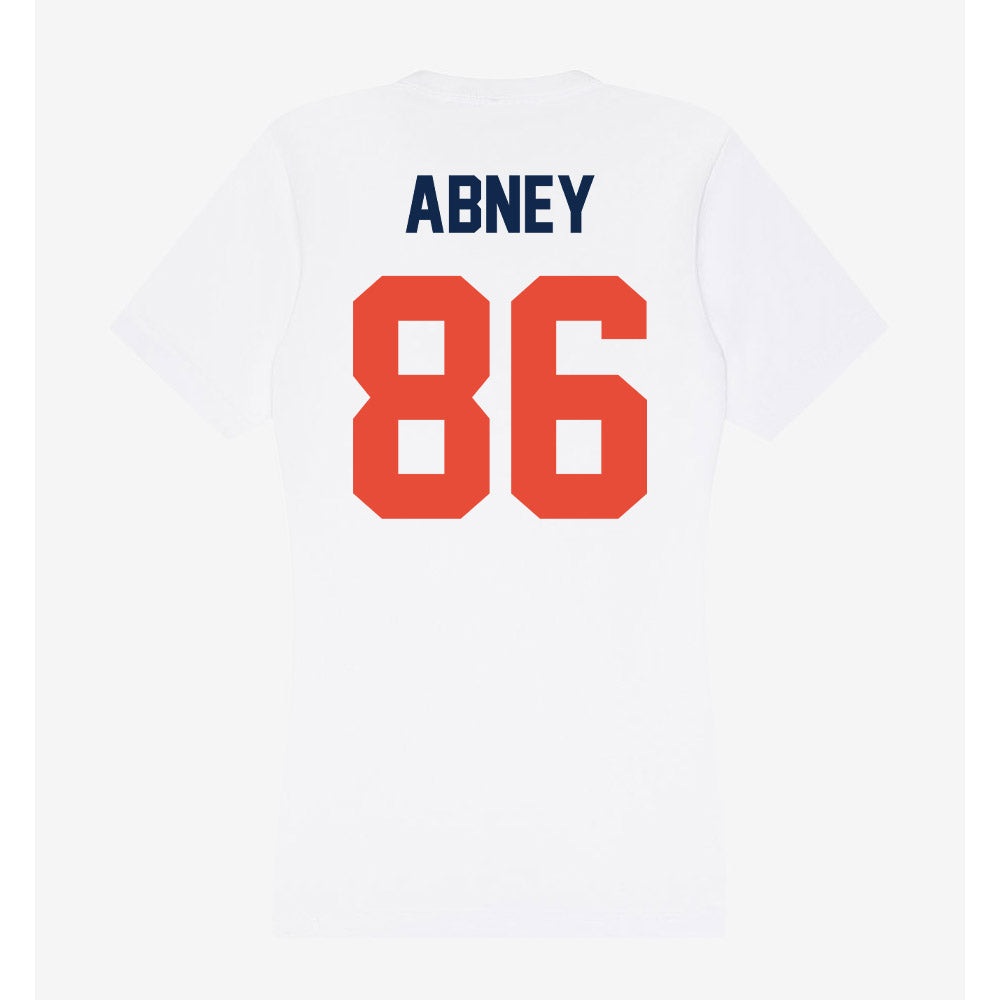 Illinois - NCAA Football : Christian Abney - Women's V-Neck T-Shirt-1