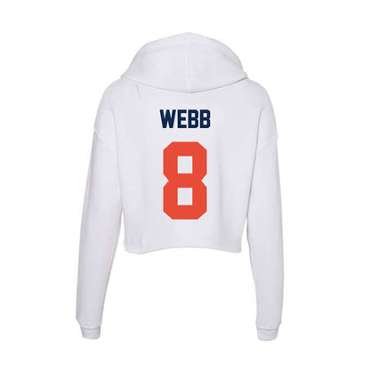 Illinois - NCAA Women's Soccer : Sutton Webb - Women's Crop Fleece Hoodie-1