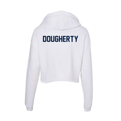 Illinois - NCAA Men's Gymnastics : Gavin Dougherty - Women's Crop Fleece Hoodie-1