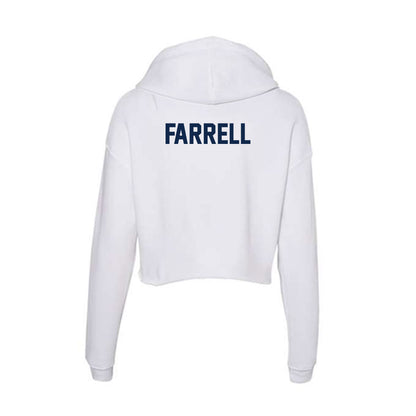 Illinois - NCAA Football : Logan Farrell - Women's Crop Fleece Hoodie-1
