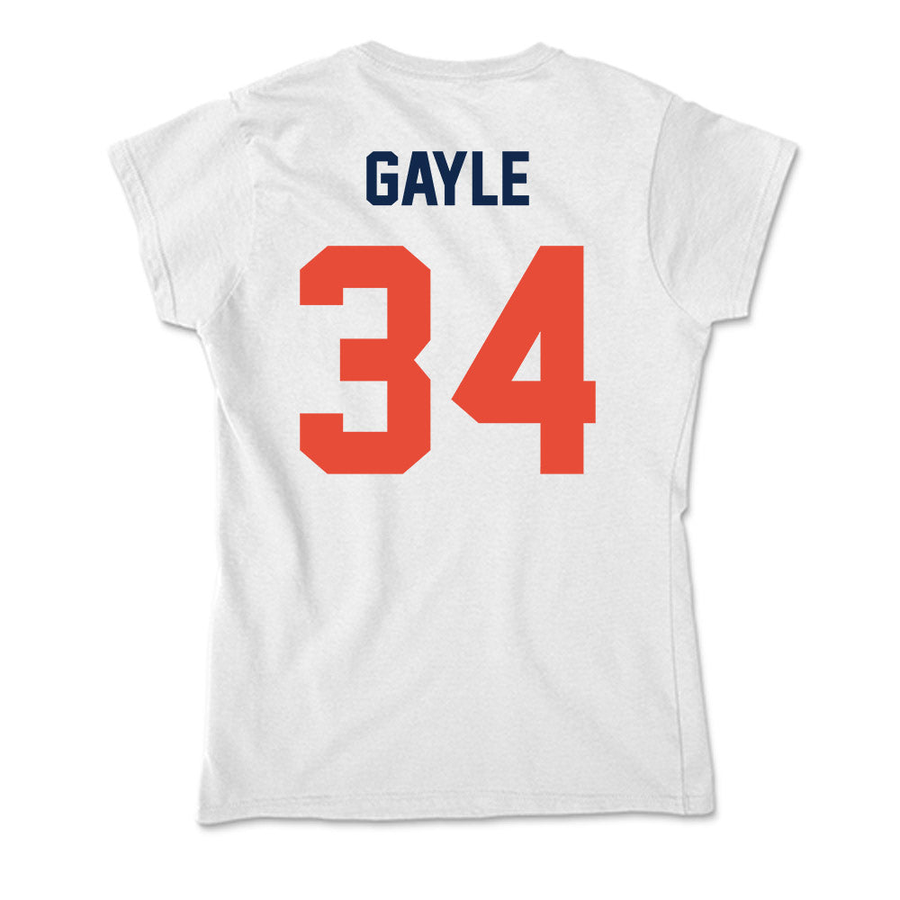 Illinois - NCAA Football : Erik Gayle - Soft Style Women’s T-Shirt-1