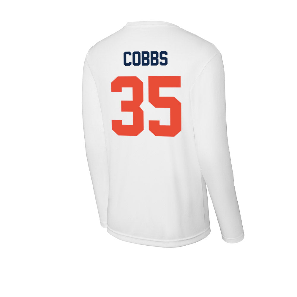 Illinois - NCAA Football : Kaedyn Cobbs - Activewear Long Sleeve T-Shirt-1
