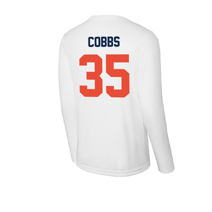 Illinois - NCAA Football : Kaedyn Cobbs - Activewear Long Sleeve T-Shirt-1