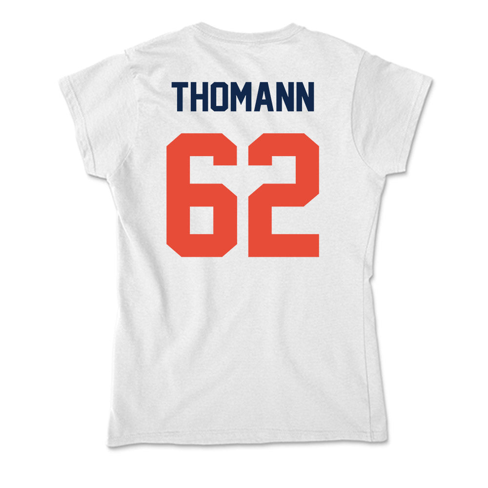 Illinois - NCAA Football : Casey Thomann - Soft Style Women’s T-Shirt-1