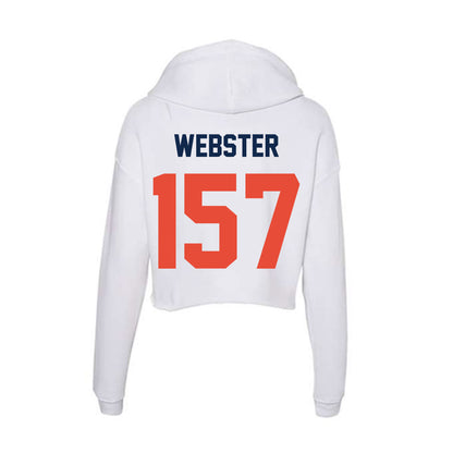 Illinois - NCAA Wrestling : Kannon Webster - Women's Crop Fleece Hoodie-1