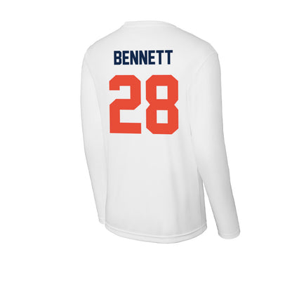 Illinois - NCAA Football : Kayden Bennett - Activewear Long Sleeve T-Shirt-1