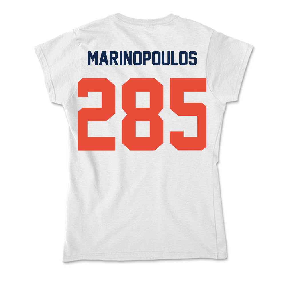 Illinois - NCAA Wrestling : Peter Marinopoulos - Soft Style Women’s T-Shirt-1