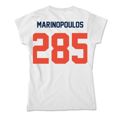 Illinois - NCAA Wrestling : Peter Marinopoulos - Soft Style Women’s T-Shirt-1