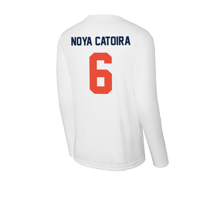 Illinois - NCAA Women's Basketball : Irene Noya Catoira - Activewear Long Sleeve T-Shirt-1