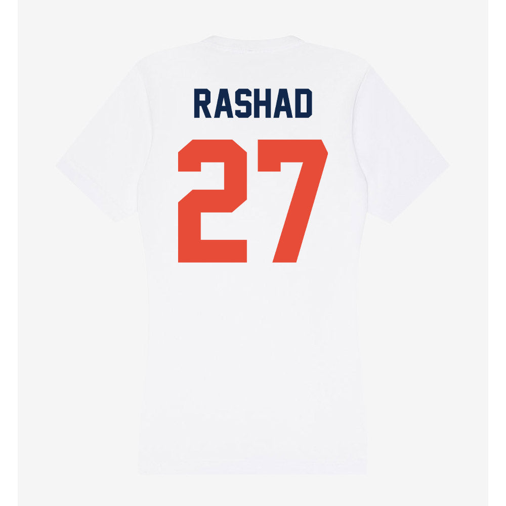 Illinois - NCAA Football : Corey Rashad - Women's V-Neck T-Shirt-1
