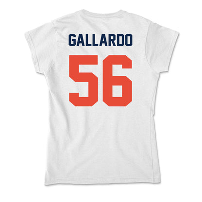 Illinois - NCAA Football : Guillermo Gallardo - Soft Style Women’s T-Shirt-1