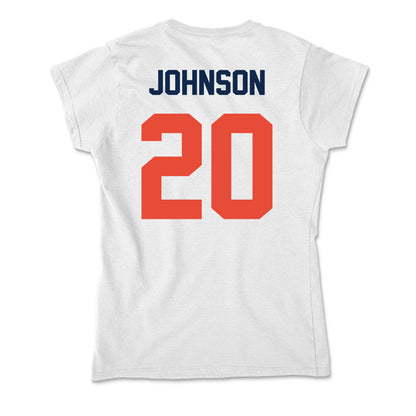Illinois - NCAA Baseball : Ryan Johnson - Soft Style Women’s T-Shirt-1