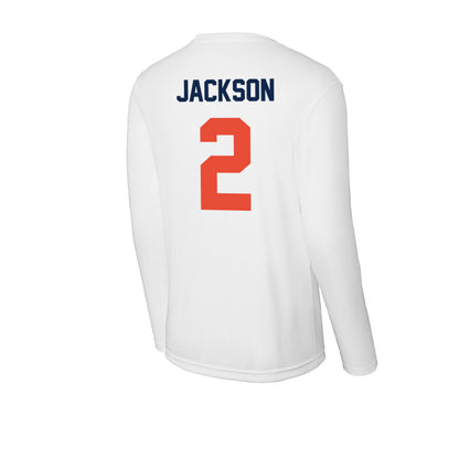 Illinois - NCAA Women's Basketball : Destiny Jackson - Activewear Long Sleeve T-Shirt-1