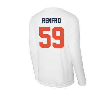 Illinois - NCAA Football : Jake Renfro - Activewear Long Sleeve T-Shirt-1