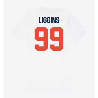 Illinois - NCAA Football : King Liggins - Women's V-Neck T-Shirt-1