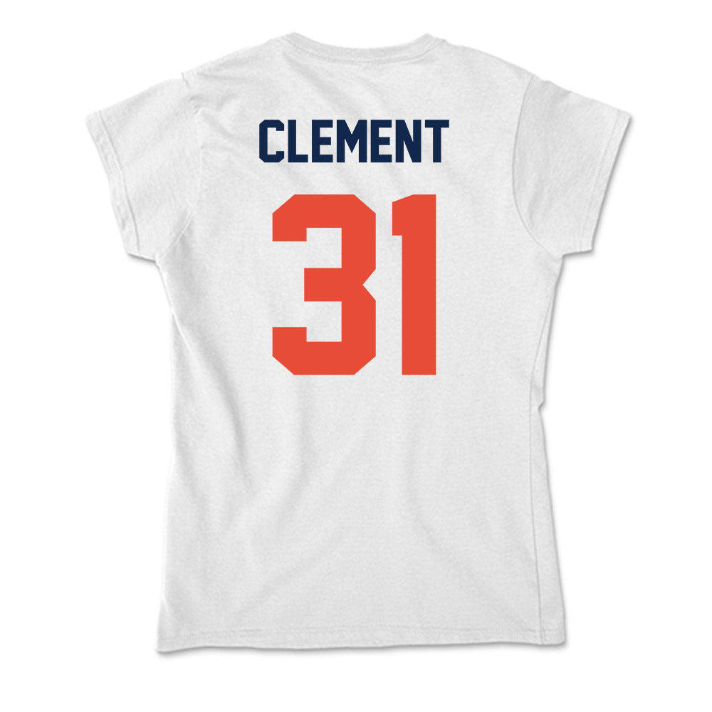 Illinois - NCAA Football : Murphy Clement - Soft Style Women’s T-Shirt-1