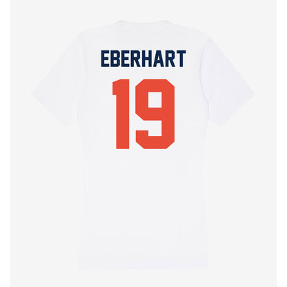 Illinois - NCAA Football : Jacob Eberhart - Women's V-Neck T-Shirt-1