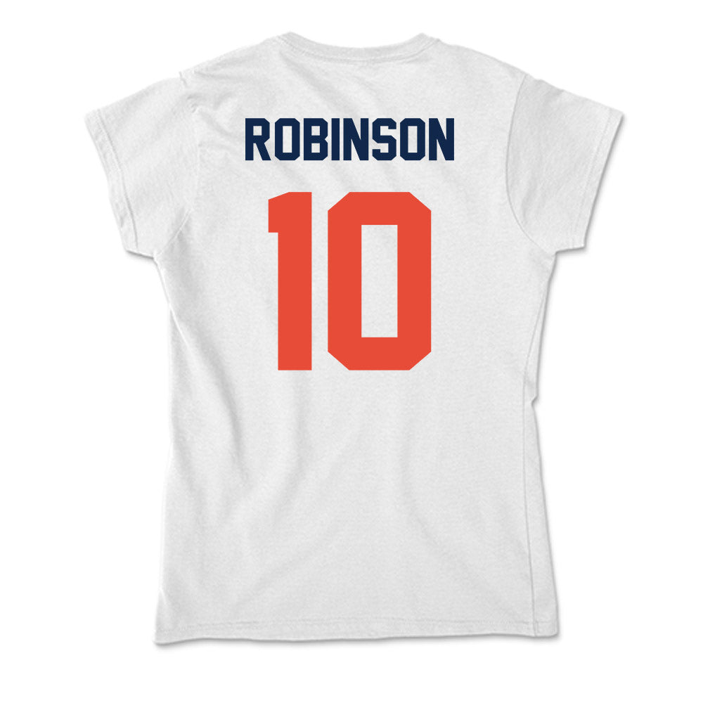 Illinois - NCAA Football : Ty Robinson - Soft Style Women’s T-Shirt-1