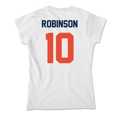 Illinois - NCAA Football : Ty Robinson - Soft Style Women’s T-Shirt-1