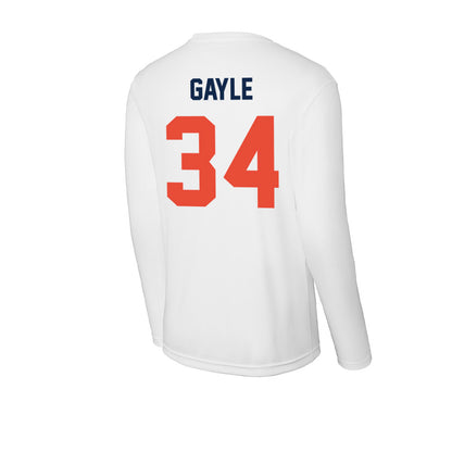 Illinois - NCAA Football : Erik Gayle - Activewear Long Sleeve T-Shirt-1