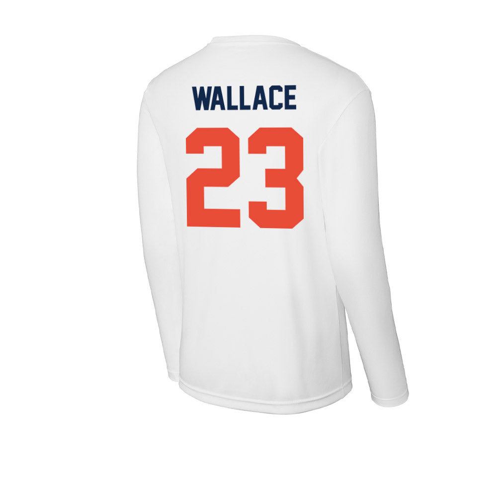 Illinois - NCAA Women's Basketball : Berry Wallace - Activewear Long Sleeve T-Shirt-1