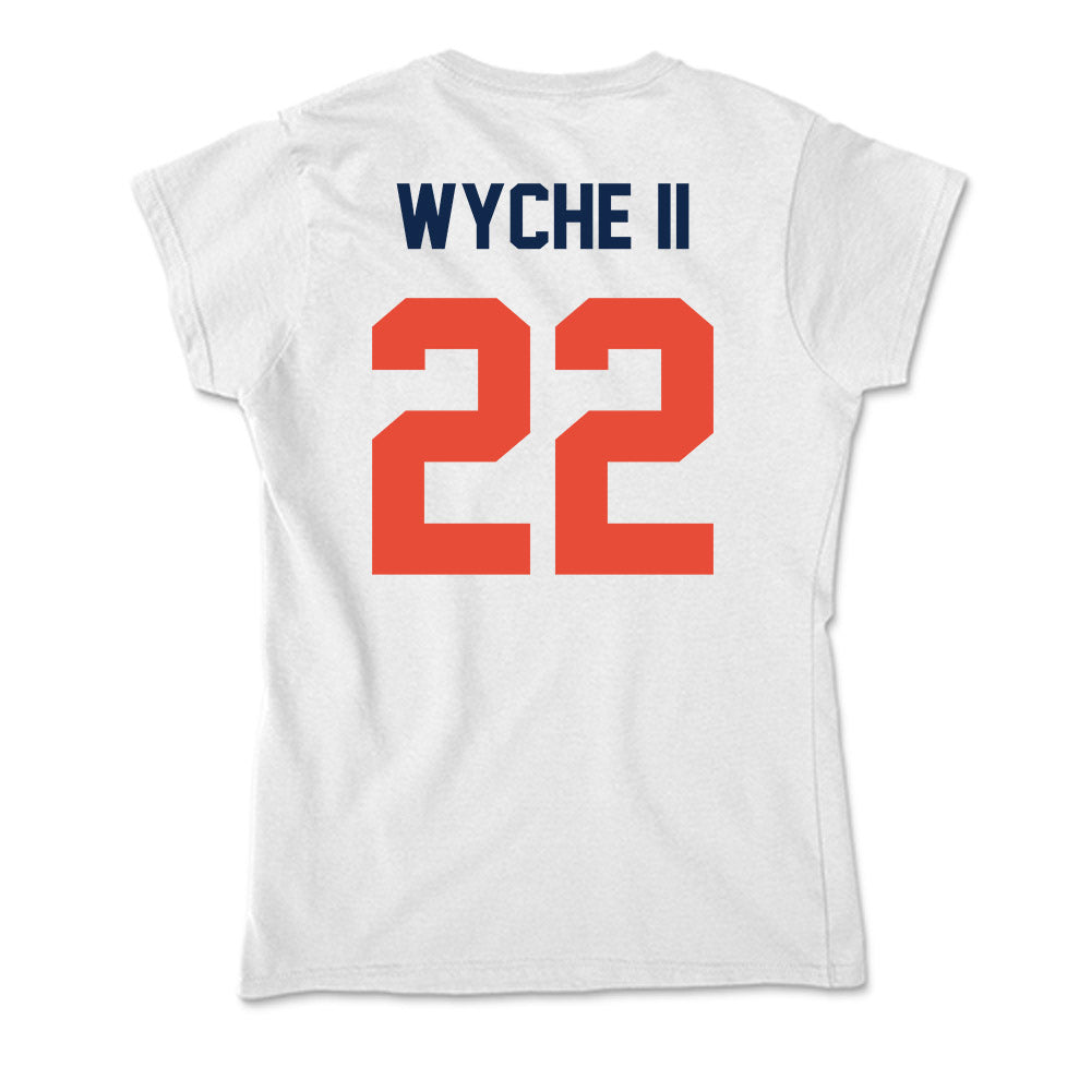 Illinois - NCAA Football : Cedric Wyche II - Soft Style Women’s T-Shirt-1