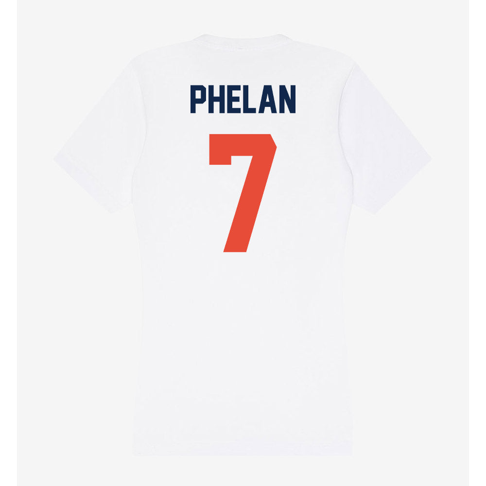 Illinois - NCAA Women's Volleyball : kenna Phelan - Women's V-Neck T-Shirt-1