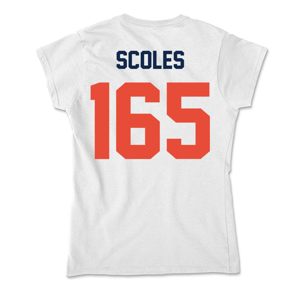 Illinois - NCAA Wrestling : Braeden Scoles - Soft Style Women’s T-Shirt-1