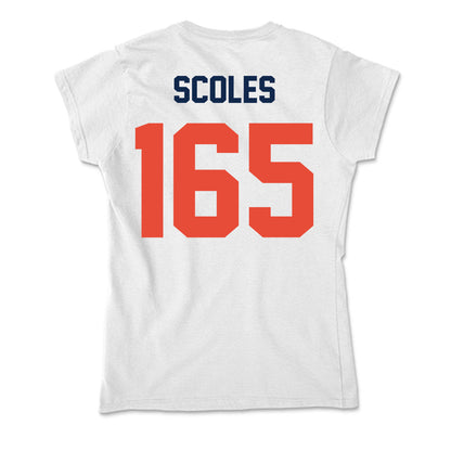 Illinois - NCAA Wrestling : Braeden Scoles - Soft Style Women’s T-Shirt-1