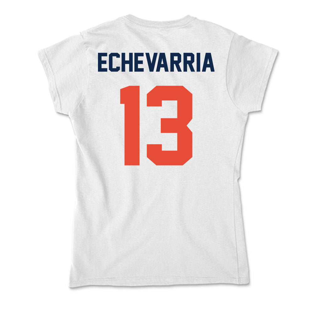Illinois - NCAA Softball : Eden Echevarria - Soft Style Women’s T-Shirt-1