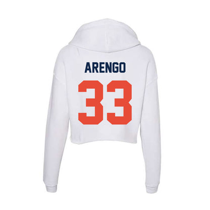 Illinois - NCAA Women's Soccer : Ava Arengo - Women's Crop Fleece Hoodie-1