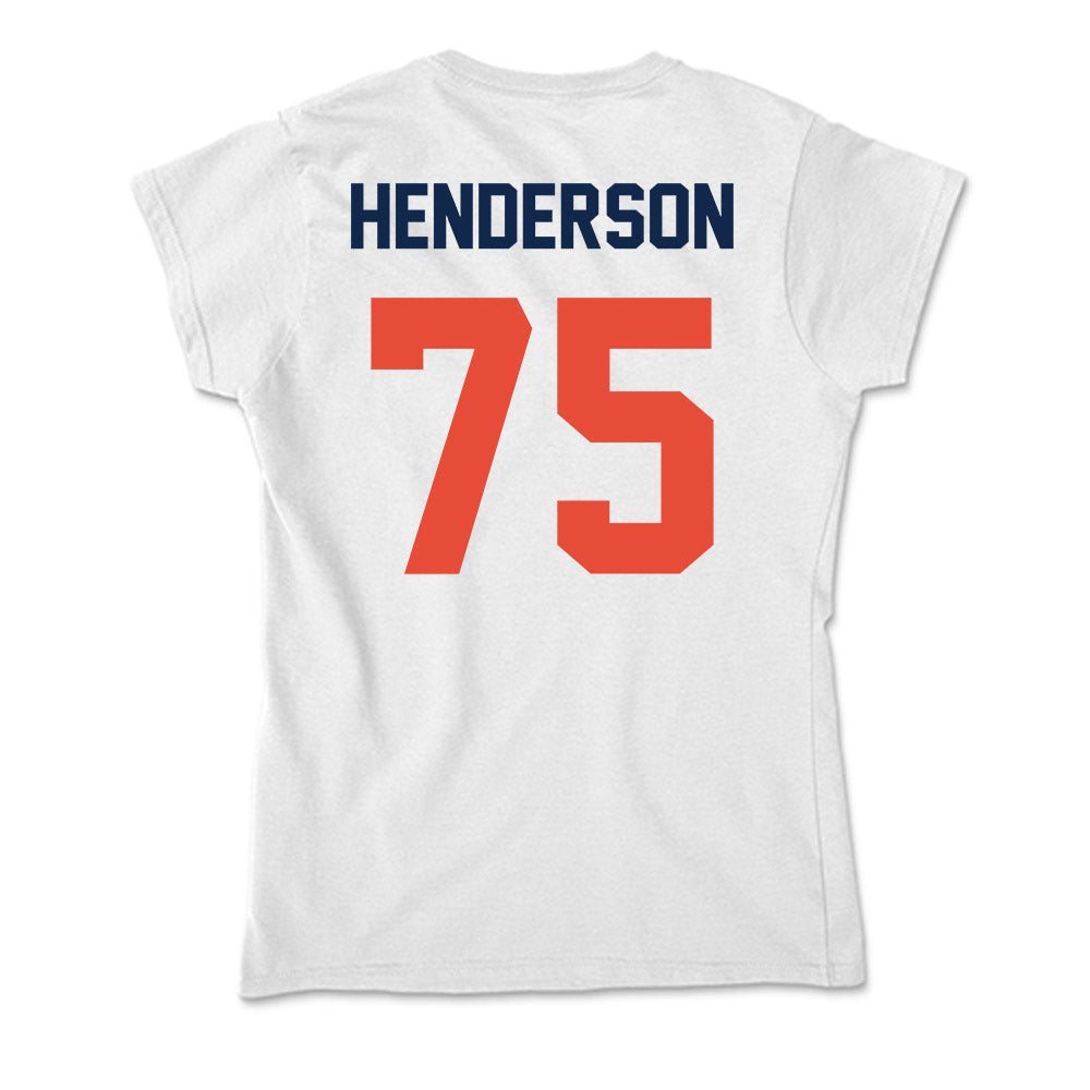 Illinois - NCAA Football : Brandon Henderson - Soft Style Women’s T-Shirt-1
